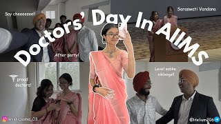 Doctors day celebration in AIIMS Rishikesh🩺singingpartyfunstudy aiims neet doctor mbbs [upl. by Ayom953]