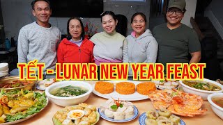 I Cooked a 10 COURSE LUNAR NEW YEAR FEAST For My Family [upl. by Eanahc]