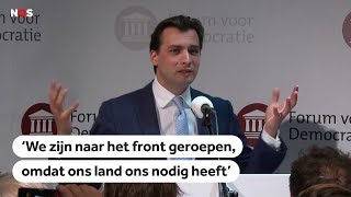 FORUM VOOR DEMOCRATIE Bekijk hier de hele speech van Thierry Baudet [upl. by Eyt]