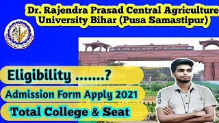 Dr Rajendra Prasad Central Agricultural University  Admission Process   UGPGPHD   Exam [upl. by Ethelstan385]