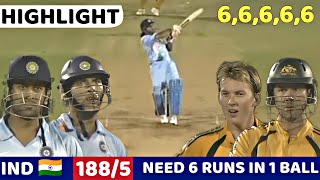 INDIA VS AUSTRALIA T20 WORLD CUP 2007  FULL MATCH HIGHLIGHTS  MOST THRILLING MATCH EVER🔥😱 [upl. by Nwahsak183]