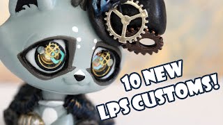 10 New LPS Customs [upl. by Nosaes]