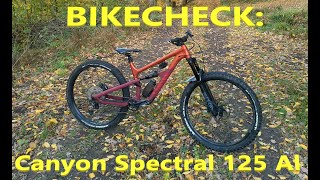 BIKECHECK Canyon Spectral 125 Al [upl. by Lorrad]