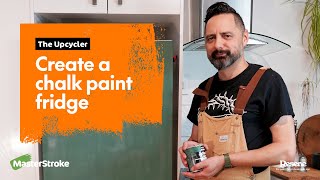 The Upcycler  Create a chalk paint fridge [upl. by Buatti]