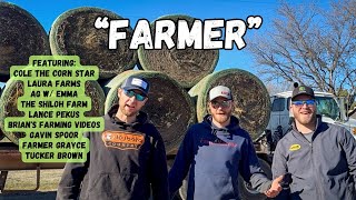 FARMER ALL STAR PARODY  Ft Cole the Cornstar  Laura Farms  Ag w Emma  Brians Farming Videos [upl. by Voss162]