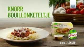 Spaghetti Bolognese met Knorr Bouillonketeltje  Knorr [upl. by Aneetak]