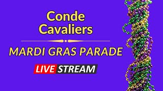 Conde Cavaliers 2024 Mardi Gras Parade  Mobile Alabama [upl. by Zachariah]