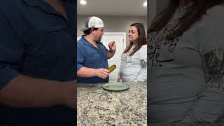 Hes obsessed with the pickle sandwiches 🤦🏻‍♀️ marriagehumor couplecomedy [upl. by Beka]