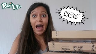 Mega AmazonLieferung Vlog606 Rosislife [upl. by Amolap691]