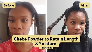 How to Use Chebe to see Hair GrowthBest ResultsYES chebe works [upl. by Eimiaj]