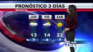 Fannia Lozano y el Clima Info7 Matutino 12Nov2014 0800 AM Full HD [upl. by Ramedlaw501]