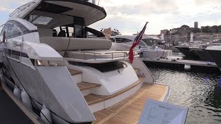 £900K Yacht Tour  2015 Fairline Squadron 65 [upl. by Eenar]