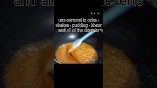 homemade caramel sauce  use in all deserts recipe shorts cooking [upl. by Broeder]