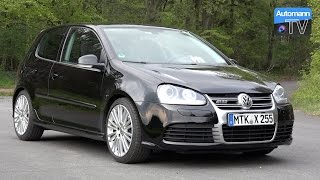 VW Golf V R32 250hp  DRIVE amp SOUND 60FPS [upl. by Broeker]