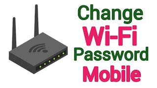 How to Change Wifi Password in Mobile 2023  2024  Wifi ka Password kaise Change kare Mobile se [upl. by Nanny]