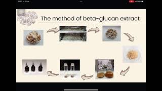 The extraction of beta glucan from Schizophyllum commune [upl. by Borer]