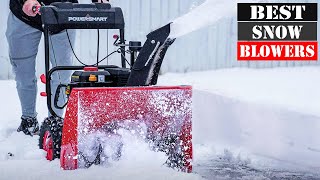 The 5 Best Snow Blowers 2024 [upl. by Aeki]