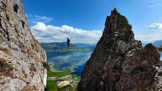 Ferrata Drachenwand Klettersteig 742023 [upl. by Fields708]