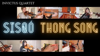 Thong Song  Sisqó String Quartet Version  Invictus Quartet [upl. by Retsevlis]