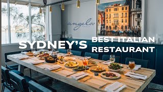 Angelos Carbarita  Best Italian Cuisine Sydney Iconic Restaurant [upl. by Kidder]