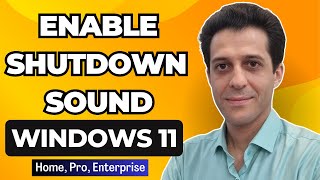 How To Enable and Change Shutdown Sound in Windows 11 Home Pro Enterprise Editions [upl. by Perice]