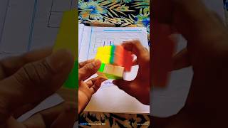 3x3 RUBIKS CUBE EASY TRICK VIRAL TRENDING SHORTS [upl. by Enelhtac]