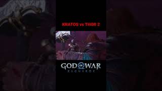 KRATOS vs THOR 2  GOD OF WAR RAGNAROK ITA shorts godofwarragnarok [upl. by Leila483]