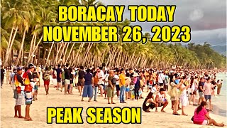 BORACAY TODAY  NOVEMBER 26 2023 [upl. by Wightman655]