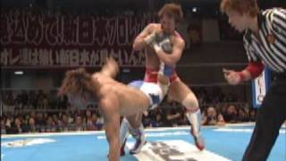 20090530 BEST OF THE SUPER Jr ＢBLOCK KANEMOTO vs IBUSHI [upl. by Dickenson]