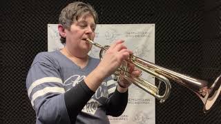 P Mauriat Professional Bb Trumpet model PMT75TLBS played by Amanda Marquis [upl. by Mccready]