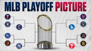 2024 MLB Playoff Picture Tigers Mariners and Braves looking to grab wild card spots [upl. by Omiseno]