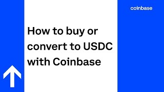 How to buy or convert to USDC with Coinbase [upl. by Alleen]