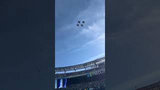 ND vNavy Pregame Flyover 10262024IMG 4050 football notredamefootball flyover nfl notredame [upl. by Engdahl]