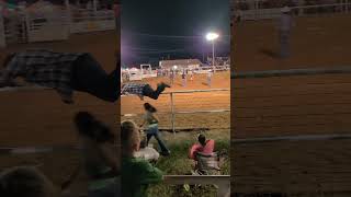 Redneck Games rodeo wouldyourun run chicken bull dozer ringoffire death funny epic cowboy [upl. by Sauers]