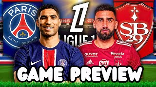 PSG vs Stade De Brest GAME PREVIEW [upl. by Hamlani699]