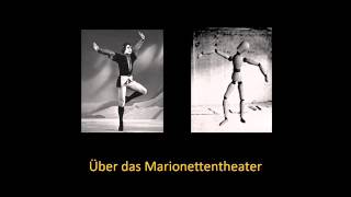 Heinrich von Kleist  Über das Marionettentheater Audio [upl. by Nomzaj]