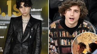 Social Media Whirlwind Landon Barkers Rapid Deletion of Timothee Chalamet Pic Sparks Gossip [upl. by Enyrhtac]