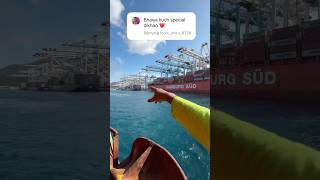 300 meter kaa container ship🛳️☠️🗿 explore ship shortvideo [upl. by Cirenoj638]