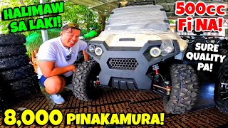 4 WHEELS NA 500cc MALAHALIMAW SA LAKI 8000 PESOS LANG PINAKAMURA MONG MABIBILI SURE PA QUALITY [upl. by Nevanod829]