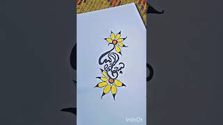 Arabic calligraphysaportdrawingsubscribeartist youtubeshortsartartistart viralvideoshorts [upl. by Aowda407]