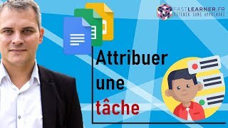 Comment Attribuer une tâche à un collaborateur dans un fichier Google [upl. by Gentille739]