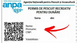 Tutorial Cum sa faci Permis de Pescuit online 2021 [upl. by Idnyc]