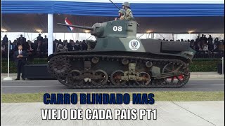 El carro blindado más longevo de cada país de América Latina PT1 [upl. by Birkett84]