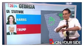 Georgia Presidential Election Analysis from Steve Kornacki [upl. by Genevra626]