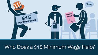 Who Does a 15 Minimum Wage Help  5 Minute Video [upl. by Ccasi]