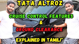 Tata Altroz Cruise Control Features  How to use cruise control in Altroz 2024 [upl. by Ellertal]