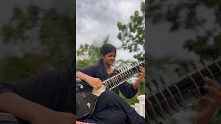 Raag Megh Malhar  Sitar Mrinalini manoj shorts classical music [upl. by Vod951]