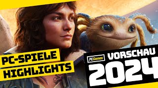 PCReleases 2024  Die größten SpieleHighlights des Jahres auf dem PC [upl. by Annahsal]