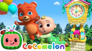 Hickory Dickory Dock  CoComelon Animal Time  Nursery Rhymes for Kids [upl. by Brottman]