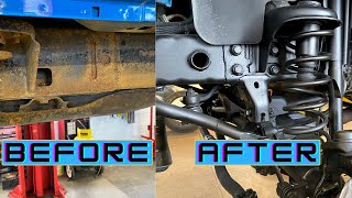 How to Undercoat a Jeep Wrangler Frame or Truck SMOOTH FINISH [upl. by Amando]